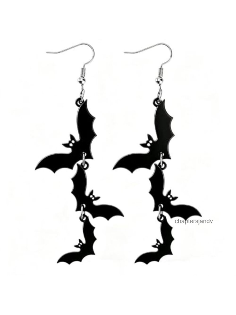 Halloween Dangle Earrings Alloy Acrylic Punk Party Jewelry